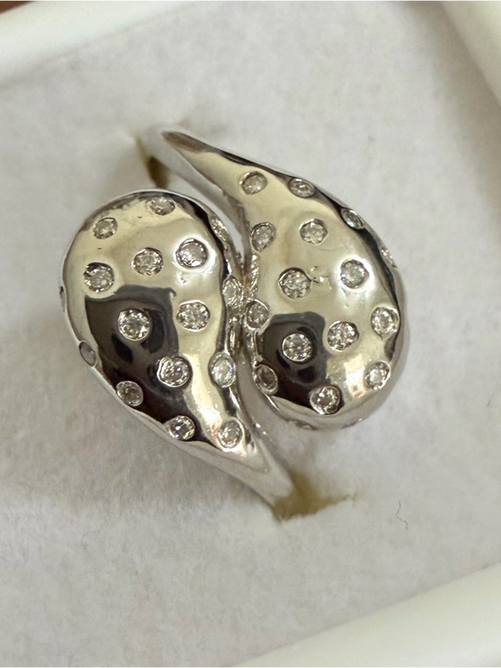 MOISSANITE 0.228CT RING - Picture 13 of 14
